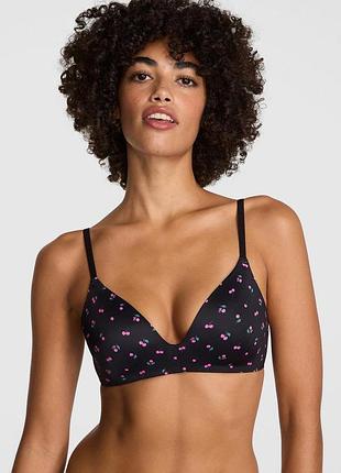 Бюстгальтер victoria's secret (333421356830) push-up wireless 75c черный