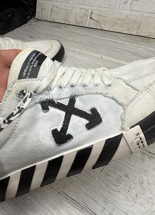 Крутые кеды off-white low vulcanized оригинал ( описание ) 7
