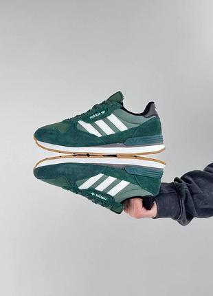 Мужские кроссовки adidas treziod 2.0 green white