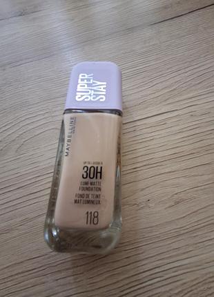 Тональний крем maybelline 118 відтінок натурель