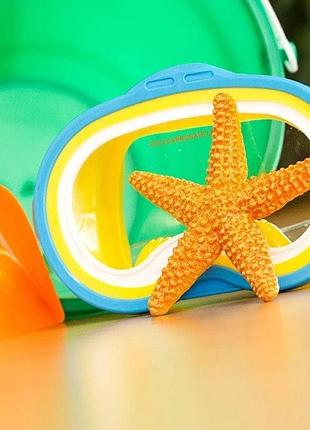 Фигурка safari ltd морская звезда оранжевая, 10,5*10,5*1,50 см, "морские животные и обитатели", 276829