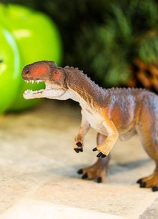 Фигурка safari ltd динозавр монолофозавр, 19,25*4,32*7,75 см, "динозавры и доисторические животные", 302629