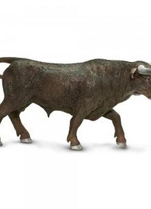 Чорний бик safari ltd, 161629, 15,25*4,70*6,00 см.