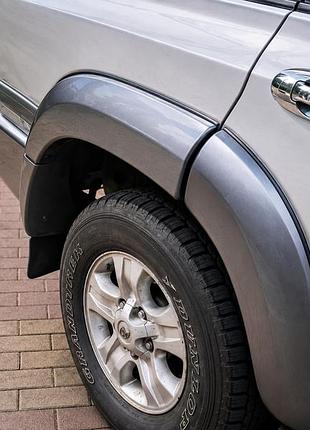Комплект расширителей арок (10 шт.) для toyota land cruiser 100 1998-2007 гг