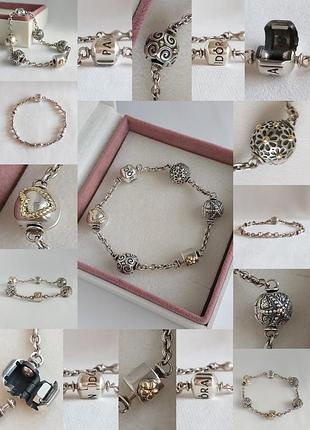 Pandora браслет для однієї клипси 17 см, 19 см 9