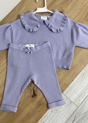 Костюм фіолетовий zara 74см