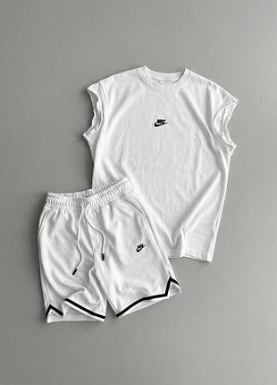 Чоловічий спортивний комплект nike premium якості, стильна та зручна модель