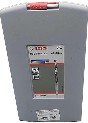 Б/у bosch hss pointteq probox 1-13 мм (25 шт.) (2608577352)