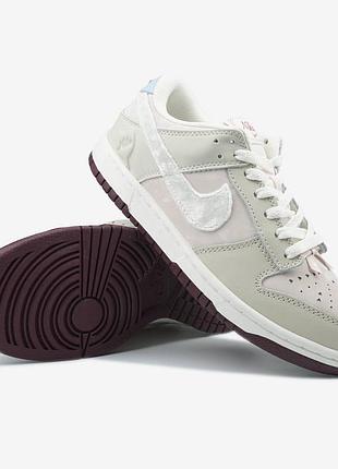 Кросівки nike sb dunk valentines day beige арт 0392