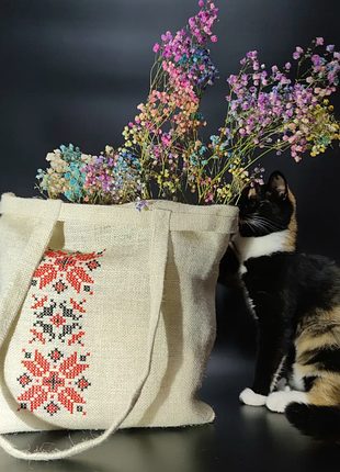 Сумка-шоппер, унисекс, khochu.brand, бежевый,