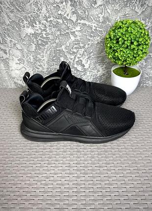 Puma кроссовки 46 размер спортивные черные