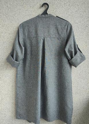 Кардиган тренч кофта zanzea сірого кольору розмір xl/xxl 5