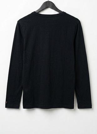👕 мужской лонгслив esprit essentials | deep black | размер s-m 4