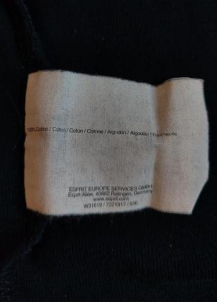 👕 мужской лонгслив esprit essentials | deep black | размер s-m 7