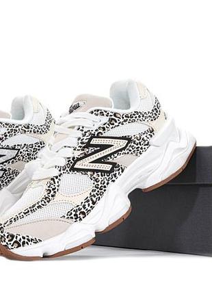 Кроссовки new balance 9060 leopard print арт 15553