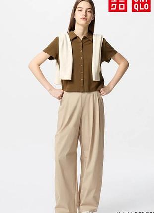 Брюки широкі uniqlo