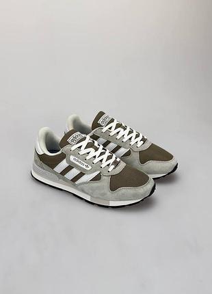 Мужские кроссовки adidas treziod 2.0 grey olive