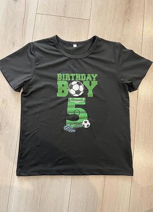 Футболка на 5 років футбольна для хлопчика