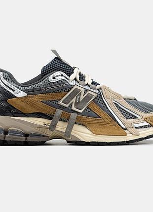 Чоловічі кросівки new balance 1906a сірі коричневі оригінальні