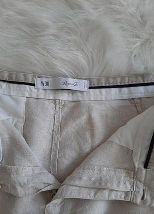 Мужские льняные шорты для лета от denim co. в отличном состоянии, w38 3