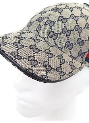Рідкісна  оригінальна кепка, бейсболка gucci гуччі з канви монограмна gg