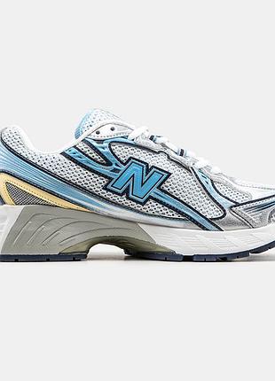 Чоловічі кросівки new balance 740 білі голубі оригінальні