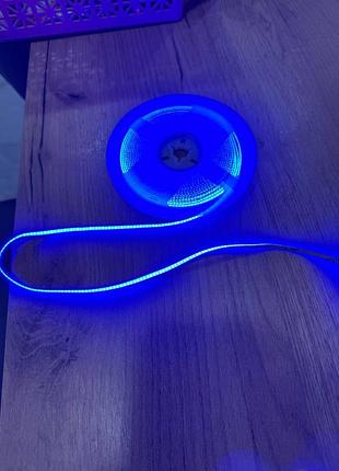 Cob led 5v лента 3mm синий