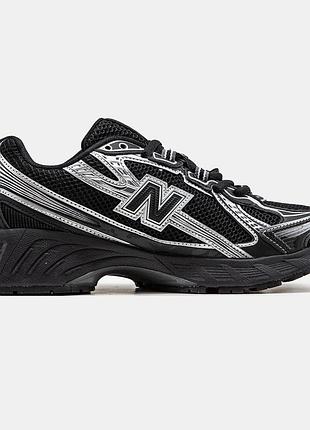 Чоловічі кросівки new balance 740 чорні сріблясті оригінальні