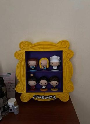 Рамка друзі, підставка під фігурки friends 4