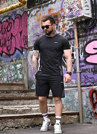 Комплект мужской летний audusa neon черный xl