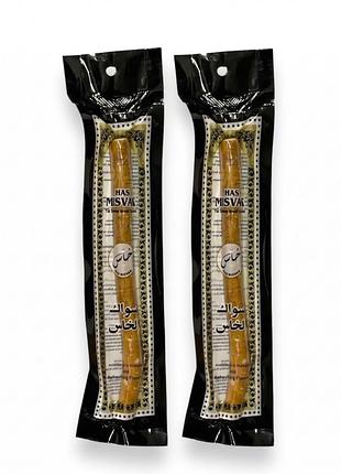 Палочка мисвак, miswak oud al - araak для чистки зубов египет оригинал большая (комплект 2 штуки)
