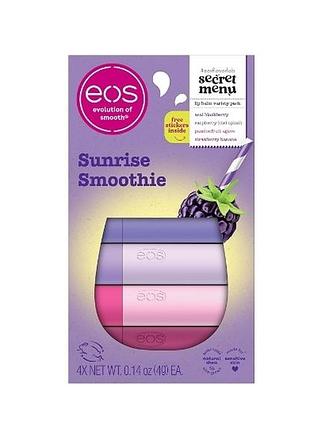 Бальзам для губ от американского бренда eos sunrise smoothie