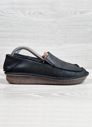 Кожаные женские закрытые туфли clarks funny go оригинал, размер 38