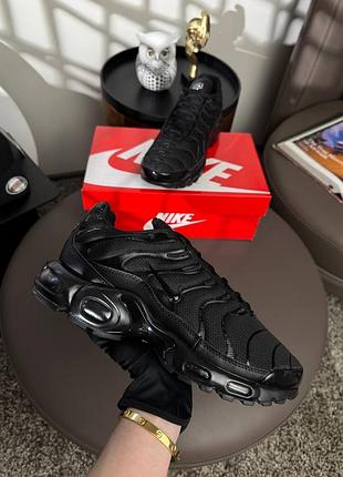 Nike air max plus all black 9
