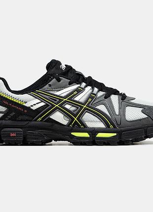 Мужские кроссовки asics gel-kahana 8 черный белый оригинальные