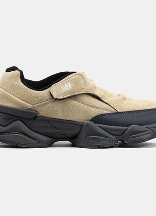 Чоловічі кросівки new balance 8040 бежеві с черной подошвой оригінальні 40
