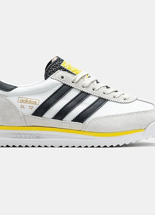Мужские кроссовки adidas sl 72 белые оригинальные