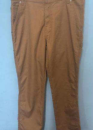 Чоловічі  робочі штани dickies flex regular fit tough max duck carpenter pants у фірмовому коричневому кольорі "stonewashed brown duck"