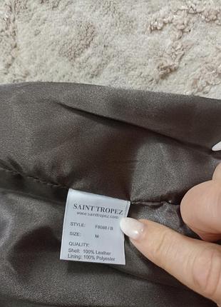 Спідниця з натуральної шкіри saint tropez 9