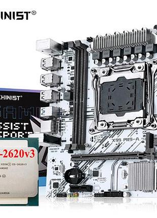 Материнська плата machinist x99 pr9-a (ddr4 usb3.0 sata3.0) + процесор 2620v3 (6 ядер /12 потоків), частота до 3.2 ghz.