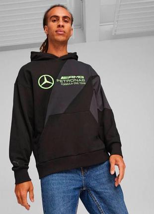 Мужской худи mercedes-amg motorsport puma