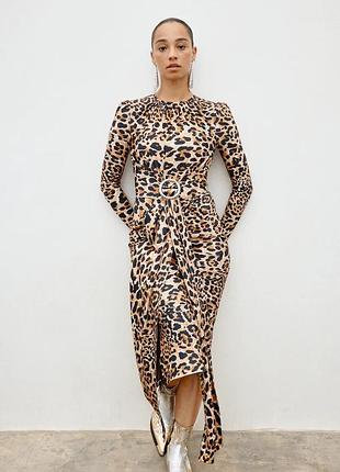 Елегантна стильна актуальна сукня плаття rabbana for h&m🔥🔥🔥