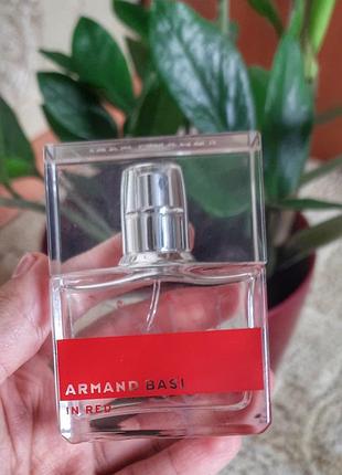 Женская туалетная вода armand basi in red