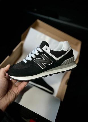 Женские/подростковые замшевые кроссовки new balance 574