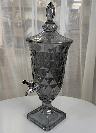 Лимонадник з краном сірий 1.8л арт. 19-304