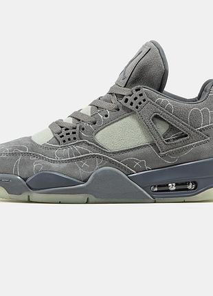Мужские кроссовки nike air jordan 4 kaws 40-41-42-44