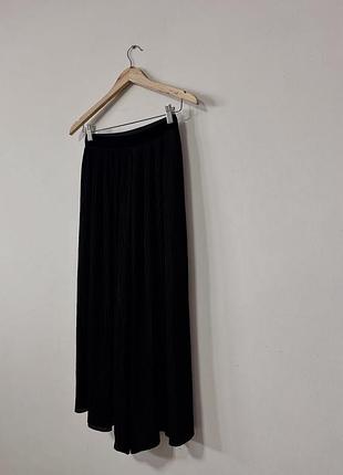 Чорні базові кюлоти zara🌿