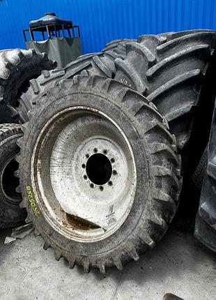 Шина б/у 320/85r38 michelin с колесом