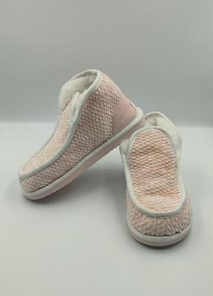 🎀 esprit faux-fur cozy knit booties  35 розмір