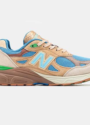 Чоловічі кросівки new balance 990v3 x joe freshgoods разноцветные оригінальні